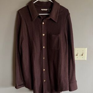 Soft Surroundings Brown Schacket